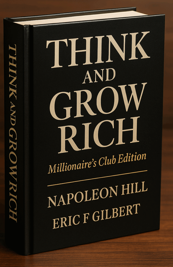 Think and Grow Rich: Millionaire's Club Edition by Eric F Gilbert - book cover