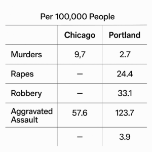 Read more about the article Chicago, Portland, and LA