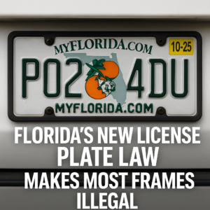 Read more about the article Florida’s New License Plate Law 