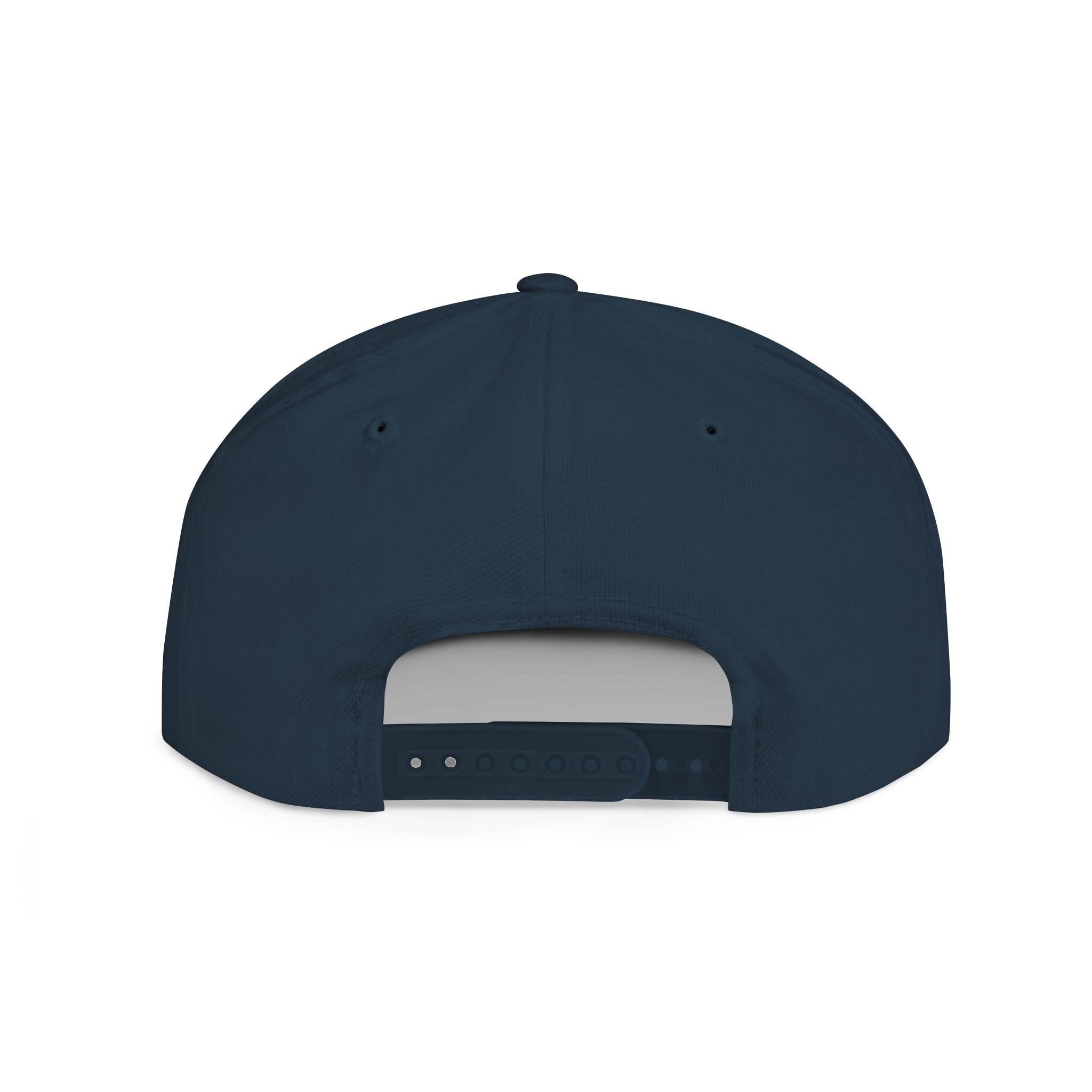 True Wealth Flat Bill Snapback Hat — Triangular Logo Streetwear Cap - Image 3